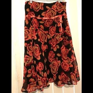 KNEE Length/Midi SKIRT Boston Proper Sz 10